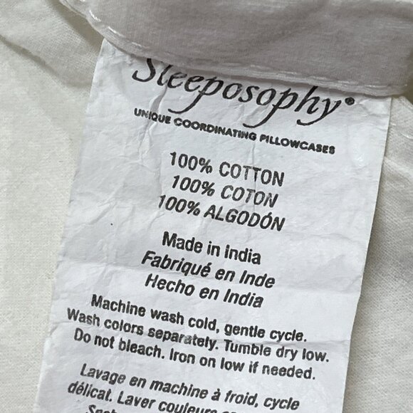 Human Touch Pillow Case Set Standard  Hit by Love Whimsical Bicycle Stick Figure - Picture 7 of 11